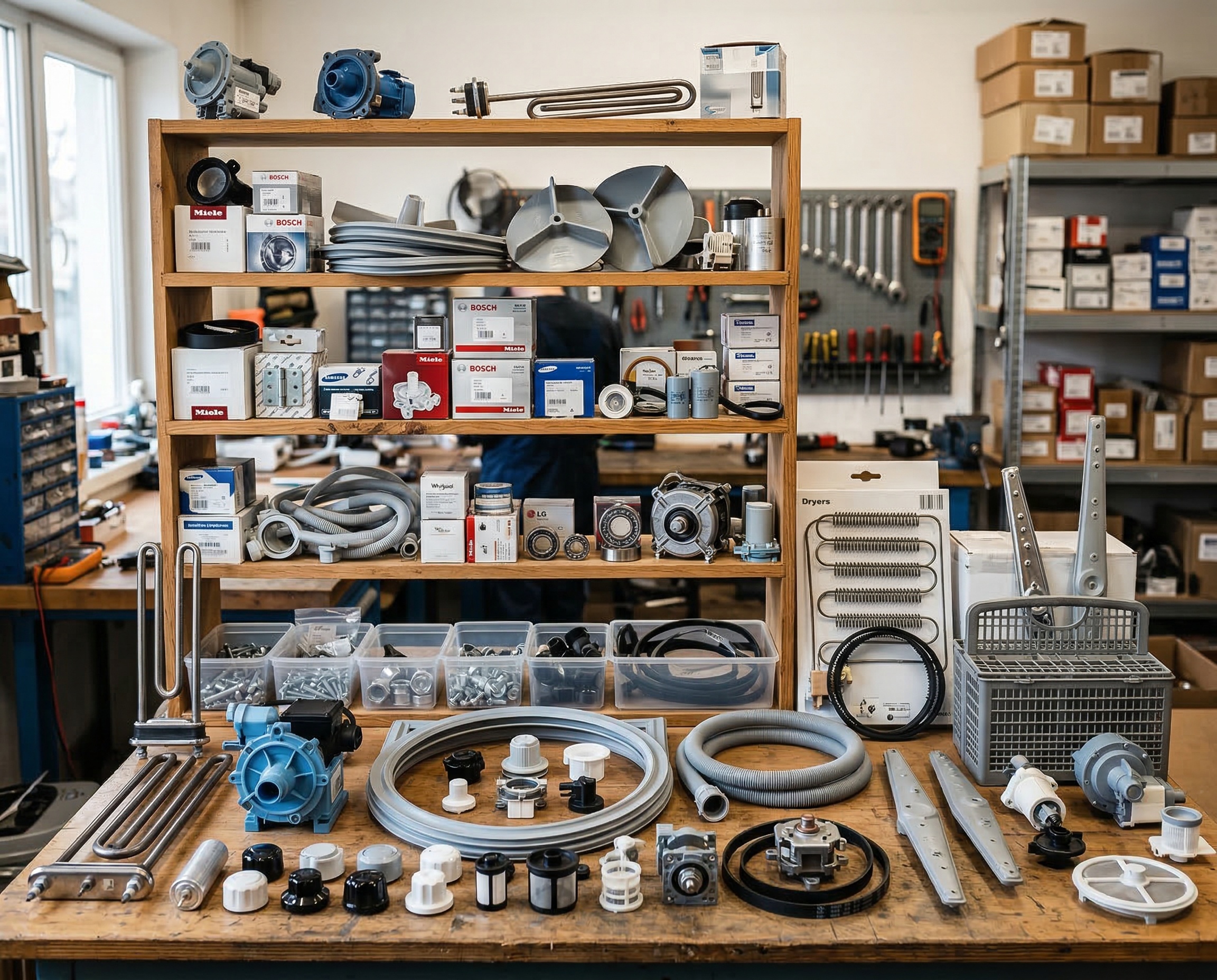 Ersatzteile für Haushaltsgeräte