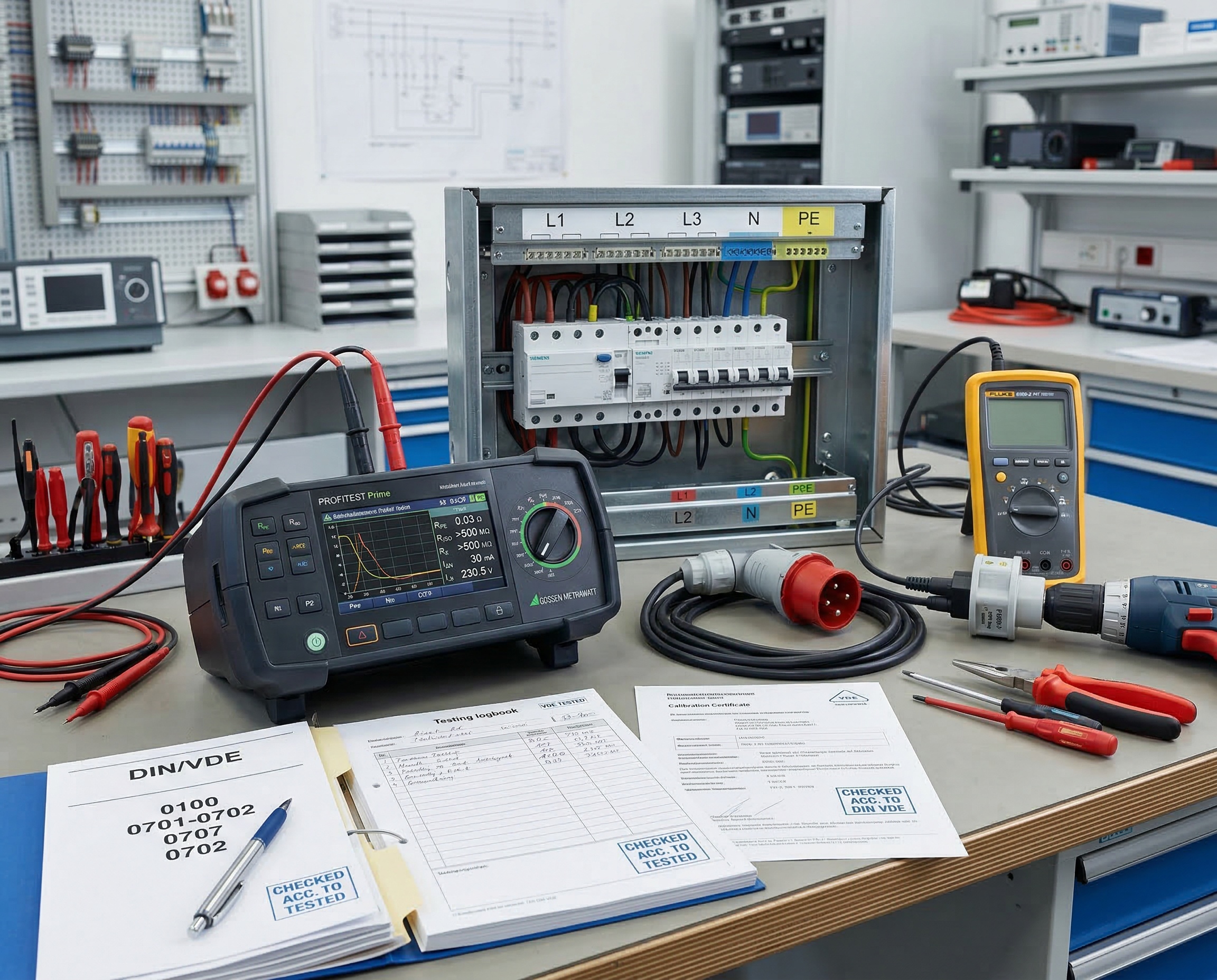 VDE-Prüfung nach DIN-Normen